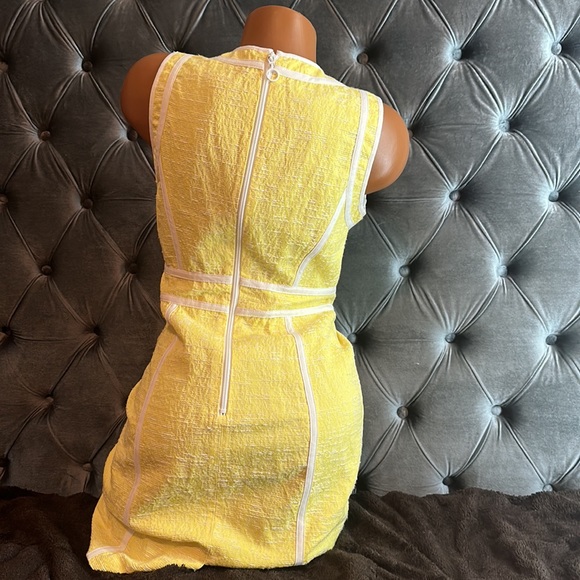 Calvin Klein yellow work dress - Picture 3 of 6